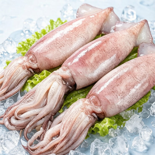 Fresh Whole Squid - view 1